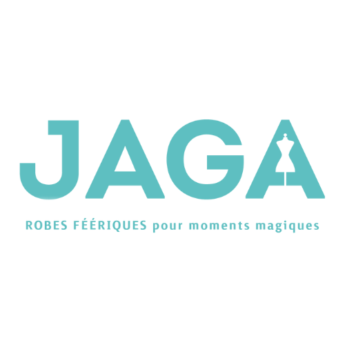 Logo JAGA, boutique de robes de bal, de mariage et de soirée  pour l’École secondaire La Voie.
